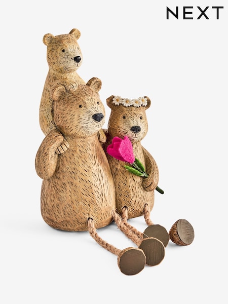 Bertie Bear Dangly Legs Family Ornament (G00059) | R$ 135