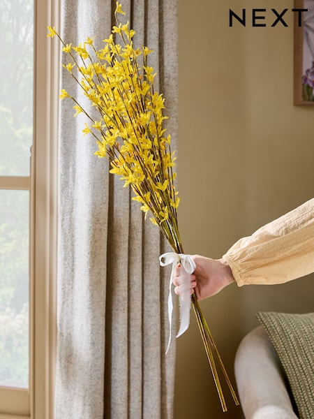 Yellow Artificial Forsythia (3 Stems) (G00074) | AED111