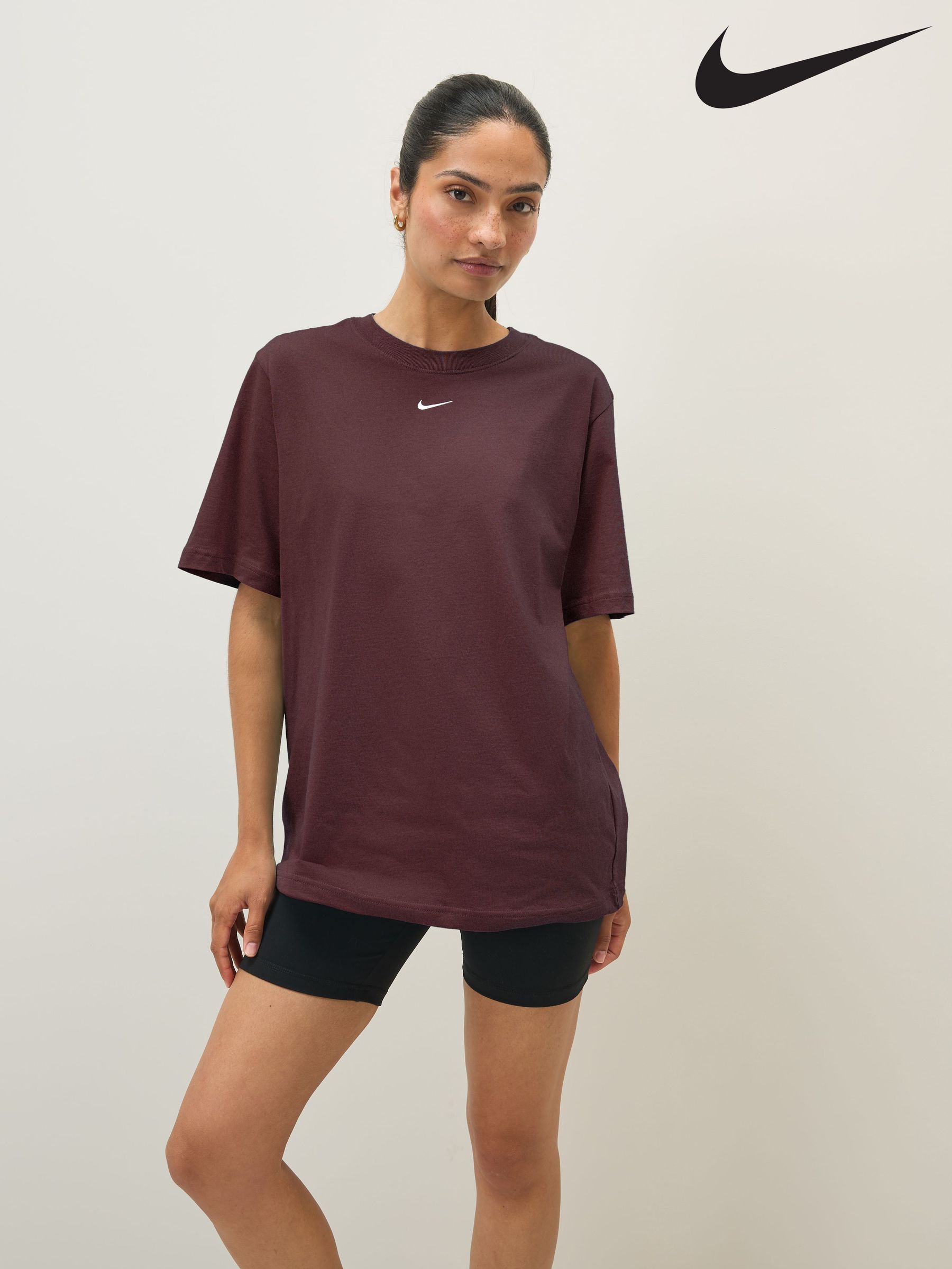 nike longline t shirt