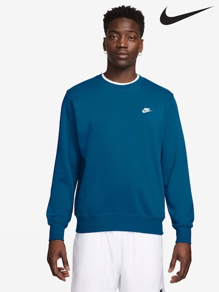 Nike Abyss Blue Club Crew Sweatshirt (G00143) | €63