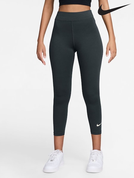 Nike Green Sportswear Classic High Waisted 7/8 Leggings (G00165) | €48