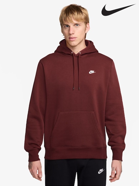 Nike Dark Team Red Club Pull Over Hoodie (G00206) | €69