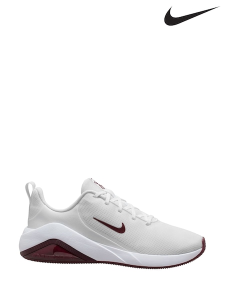 Nike White/Burgundy MC 3 Gym Trainers (G00246) | €113