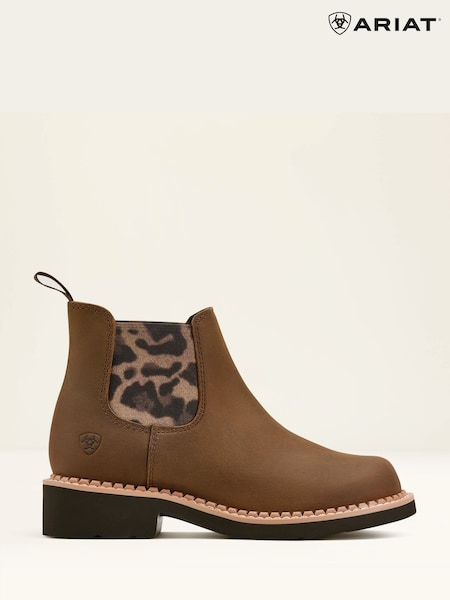 Ariat Fatbaby Chelsea Western Brown Boots (G00371) | €95