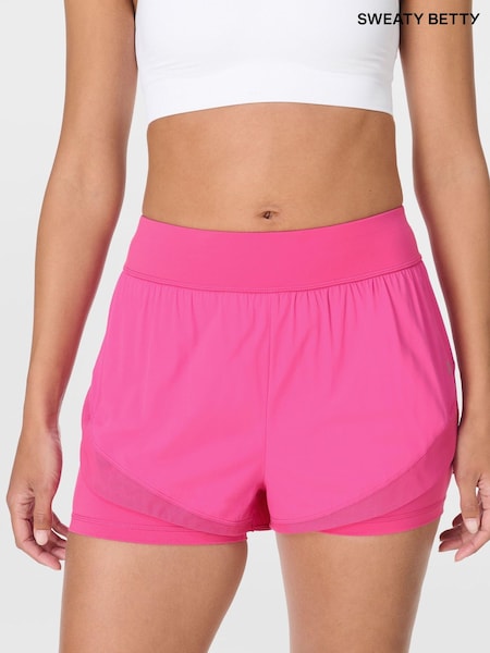 Sweaty Betty Pink Tempo Run Shorts (G00513) | 3,905 UAH