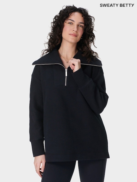 Sweaty Betty Radiant Half Zip Sweatshirt (G00551) | €150