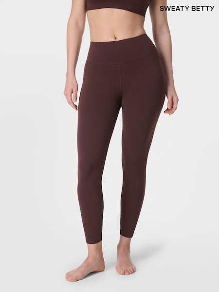 Sweaty Betty Brown 7/8 Length Ultimate Studio Leggings (G00608) | ₪402