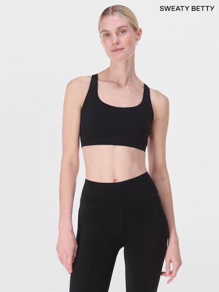 Sweaty Betty Black Ultimate Studio Racerback Bra (G00621) | €58