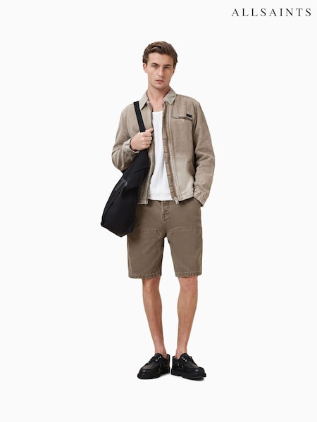 AllSaints Alva Carpenter 100% Organic Cotton Shorts (G00737) | €156