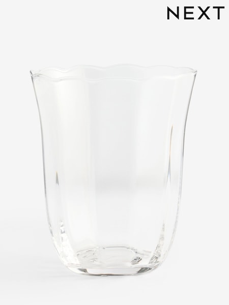 Set of 4 Clear Sadie Tumbler Glasses (G00750) | €33