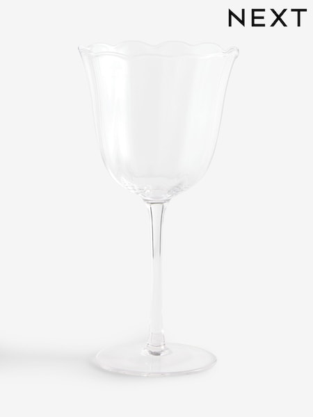 Set of 4 Clear Sadie Wine Glasses (G00760) | €42