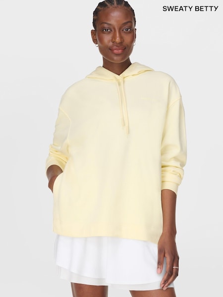 צהוב - Sweaty Betty קפוצ'ון בגזרה ארוכה, דגם Revive (G00825) | ‏377‏₪