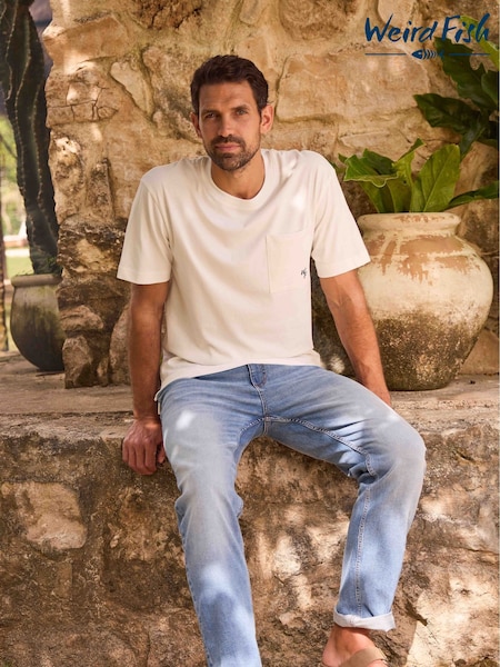 Weird Fish Eddie Straight Comfort Stretch Denim Jeans (G00892) | €73