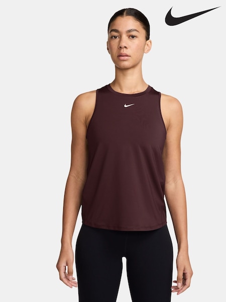 Nike Burgundy Red One Dri-FIT Tank Vest Top (G00951) | € 44