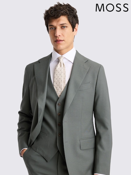 MOSS Green Tailored Fit Italian Jacket (G01135) | €279