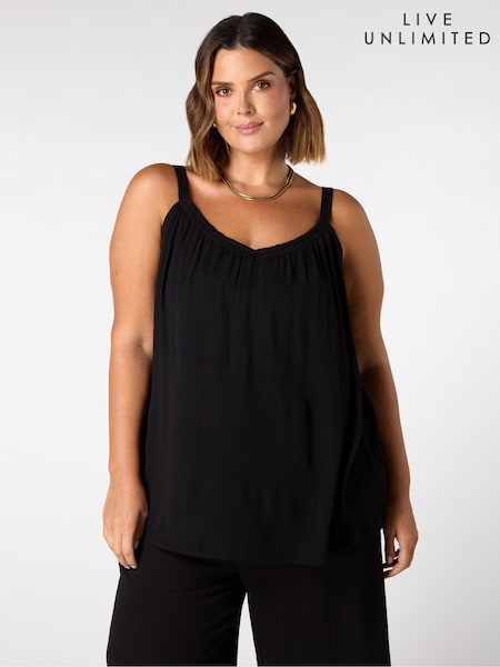 Live Unlimited Curve Crinkle Gathered Cami (G01189) | €61