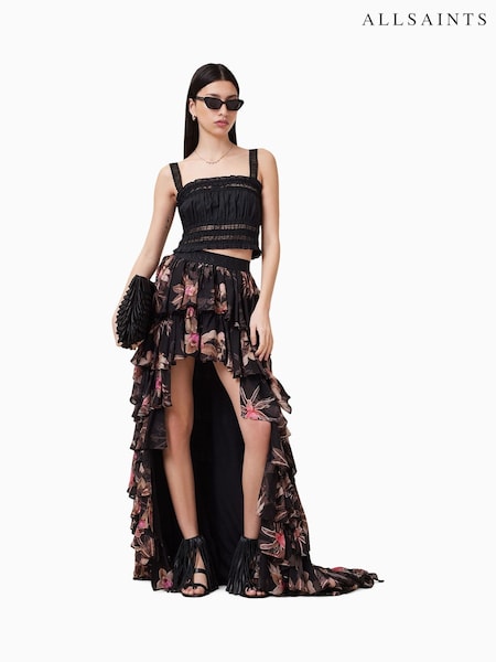 AllSaints Cavarly Maxi Skirt (G01247) | ‏1,001‏₪