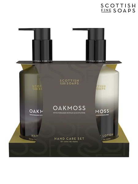 Scottish Fine Soaps Oakmoss Hand Care Set (G01408) | €36