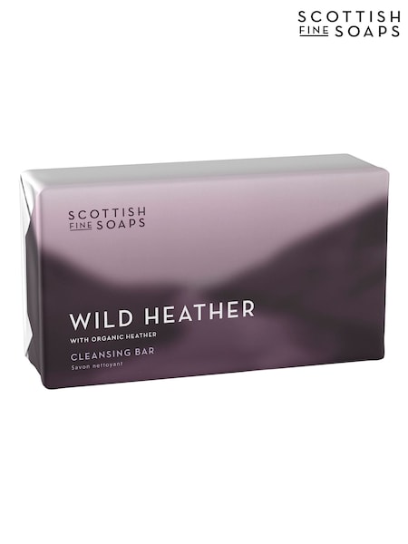 Scottish Fine Soaps Wild Heather Cleansing Bar 220g (G01416) | €12