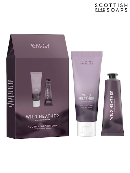 Scottish Fine Soaps Wild Heather Nourishing Skin Duo (G01421) | €17.50