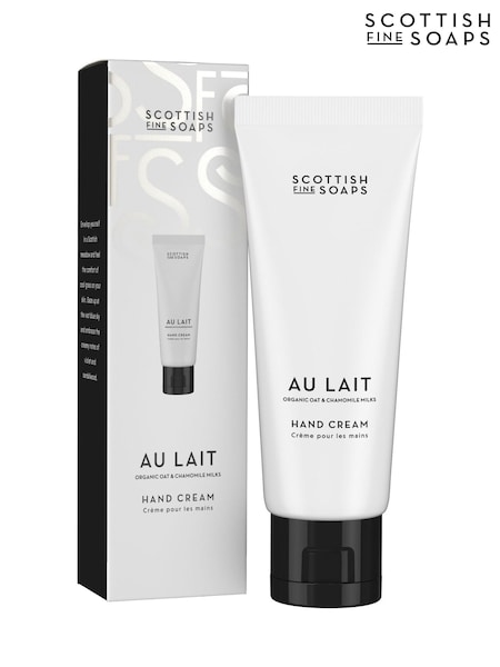 Scottish Fine Soaps Au Lait Hand Cream 75ml (G01436) | €15.50