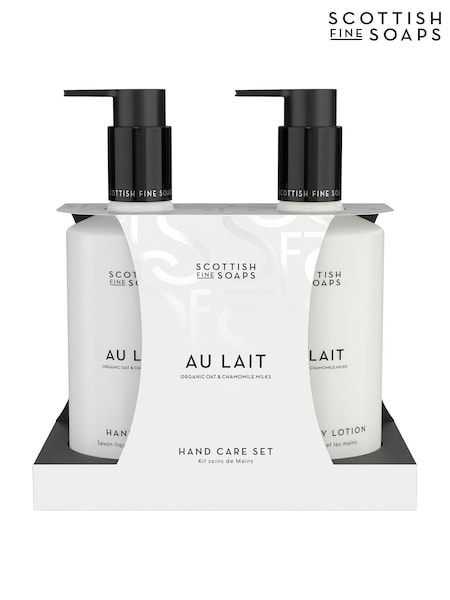 Scottish Fine Soaps Au Lait Hand Care Set (G01440) | €36