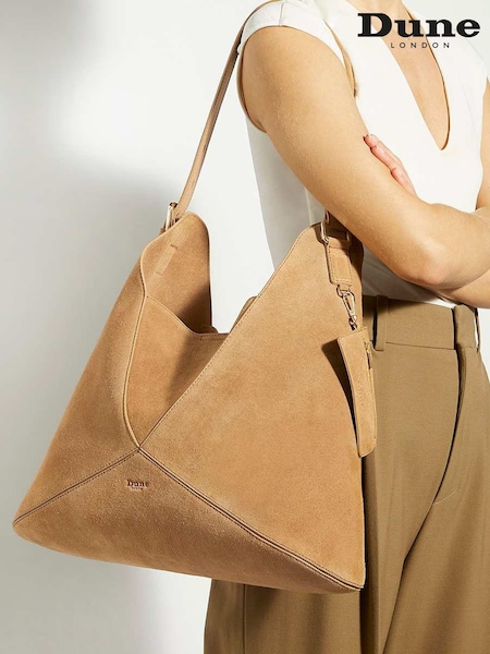 Dune London Brown Dearest Slouch Hobo Shoulder Bag (G01504) | 10,754 UAH