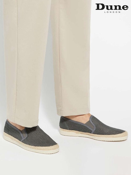 Серый - Dune London Fisher Mesh Espadrilles Shoes (G01507) | €78