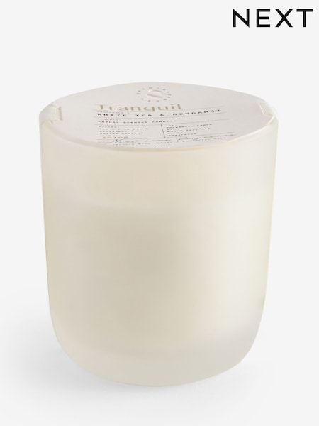Tranquil White Tea & Bergamot 1 Wick Candle (G01596) | €13