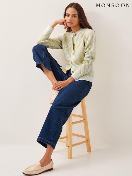 Monsoon Natural Ali Argyle Cardigan (G01685) | ₪327