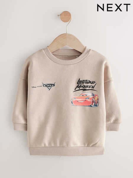 Neutral Cars Crew Sweatshirt (6mths-7yrs) (G01752) | €18.50 - €21.50