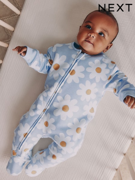 Blue Flower 2.5 TOG Wadded Baby Sleepsuit (G01754) | AED91 - AED102