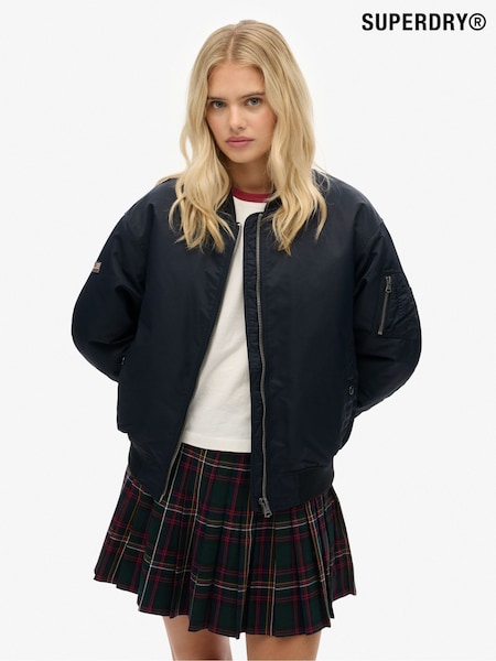 Superdry Blue MA1 Bomber Jacket (G02067) | €122