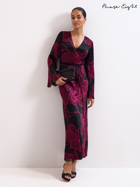 Phase Eight Red Rhea Maxi Dress (G02225) | €239