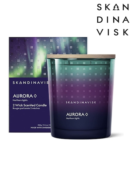 Skandinavisk Aurora 2 Wick Scented Candle 350g (G02246) | €65