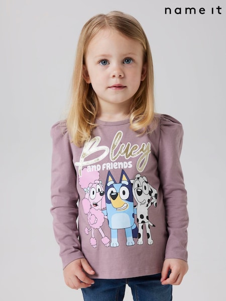 Name It Purple Bluey Long Sleeve T-Shirt (G02382) | €20