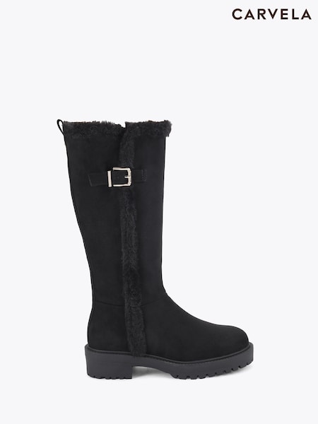Carvela Black Cosy Long Boots (G02447) | R$ 1.275