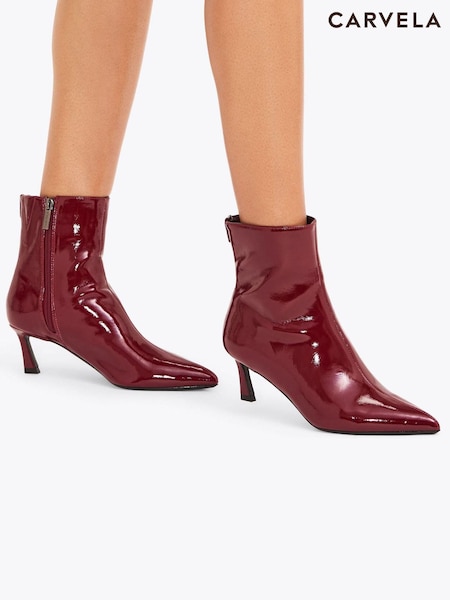 Carvela Red Ankle Boots (G02449) | R$ 1.470