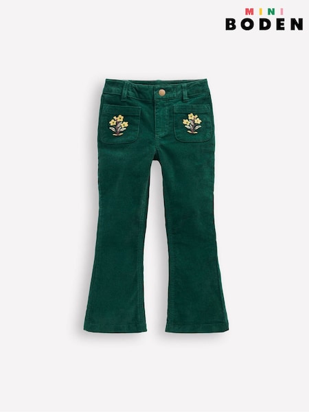 Boden Green Kick Flare Trousers (G02610) | 158 QAR - 183 QAR