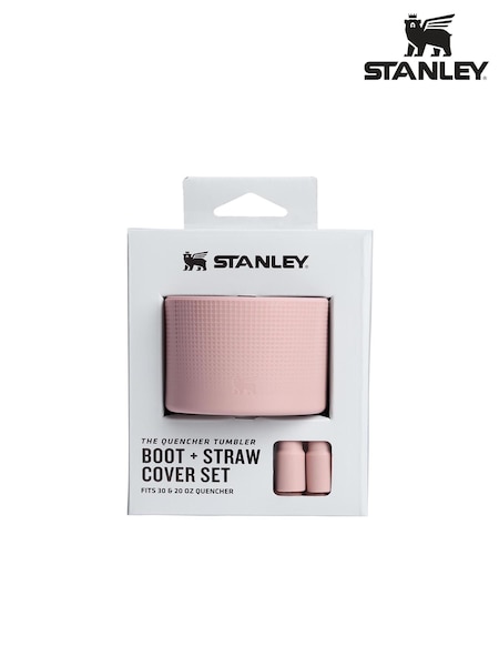 Stanley Pink Dusk Quencher Boot + Straw Topper Set (G02674) | €27