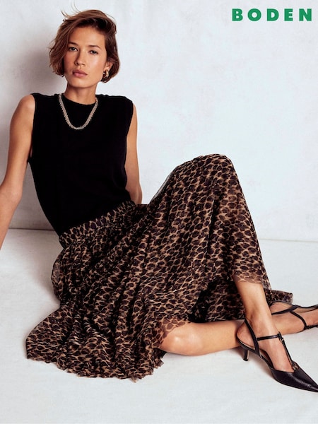 Boden Anna Tulle Midi Skirt (G02697) | 180 €