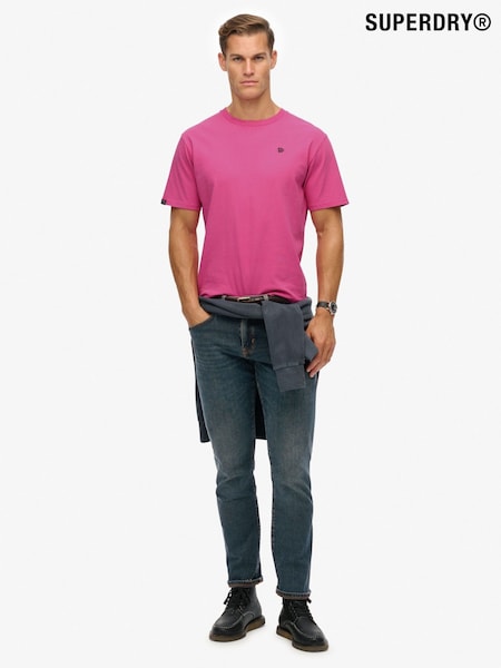 Superdry Pink Essentials Relaxed T-Shirt (G02763) | €35