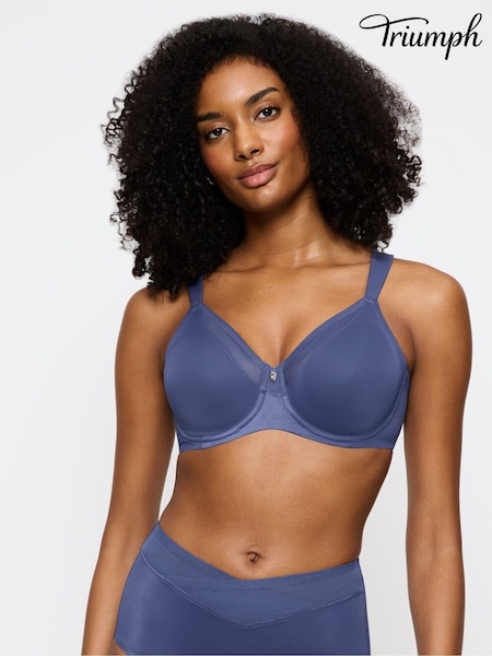 Triumph Blue True Shape Sensation - Minimizer Bra (G02781) | €58
