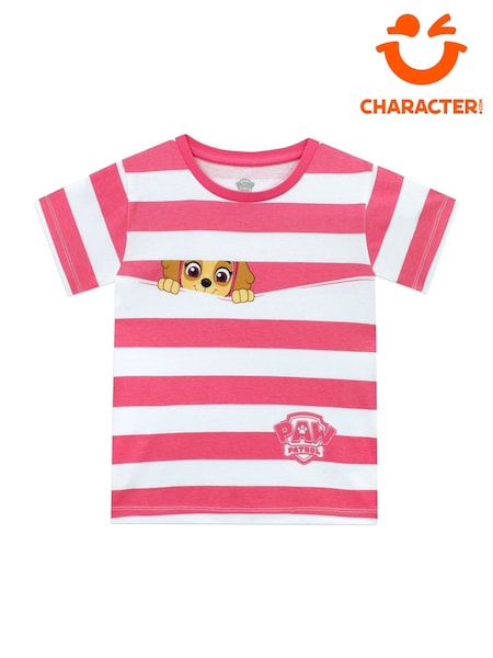 Character Pink PAW Patrol Striped Skye T-Shirt (G02974) | €16