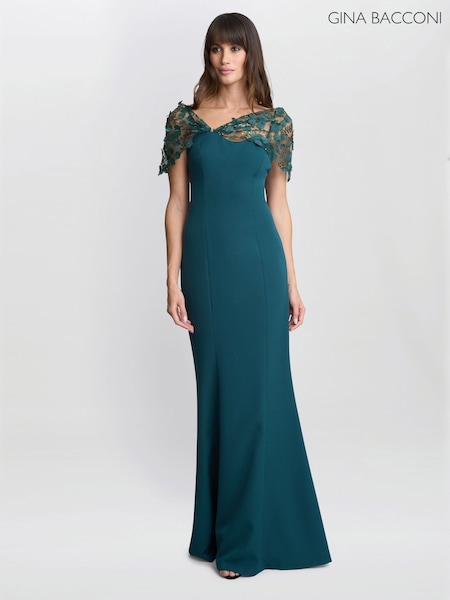 Jessie Off Shoulder Maxi Dress (G04192) | €504