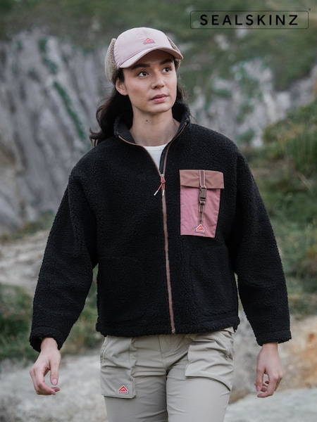Sealskinz Broomsthorpe Womens Sherpa Zip Up Fleece (G04255) | €114