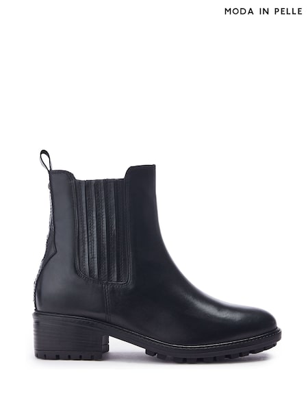 Moda in Pelle Ostyn Western Chelsea Boots With Cleated Sole (G04603) | R$ 1.075