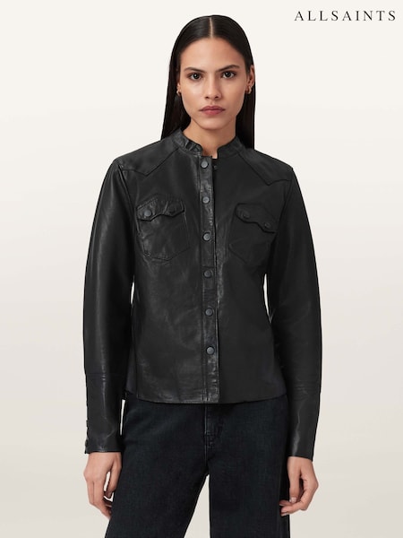 AllSaints Black Rock Shirt (G04620) | €240