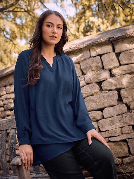 Evans Double Layer Blouse (G04632) | R$ 385