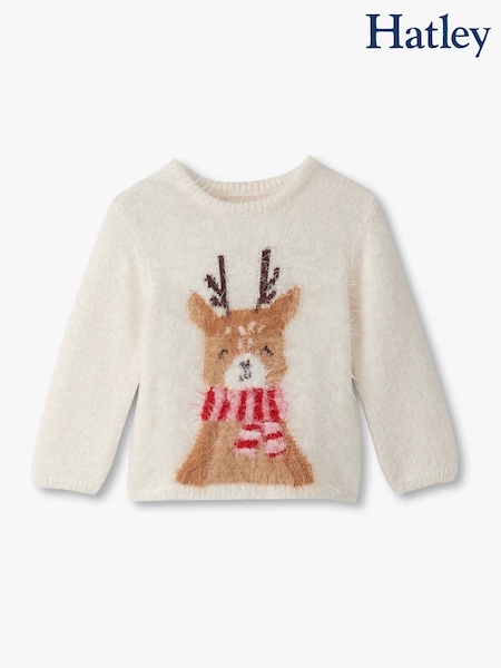 Reindeer Furry Jumper (G04877) | AED169